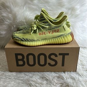 2017 Yeezy Boost 350 V2 'Semi Frozen Yellow' authentic with box men’s si…